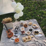 Outer Beach Beach Household Cloth Mat Waterproof Lawn Music Festival Picnic Camping Wonderful Spring