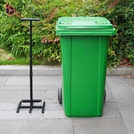 blesiya Manual Waste Compactor Tool, Iron Waste Bin Compactor Tool, Heavy-duty Outdoor Waste Bin, Re