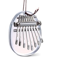 richshopman kimi คาลิมบา แท้100% kalimba อะคริลิกใส เสียงใส น้องหมี คาลิมบ้า 17คีย์ พร้อมกล่องเก็บ