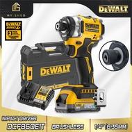 Dewalt DCF860E1T-B1 1/4" ( 6.35mm ) 18/20V Brushless Cordless Impact Driver ( DCF860E1T, DCF860 )