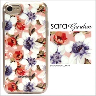 【Sara Garden】客製化 軟殼 蘋果 iphone7plus iphone8plus i7+ i8+ 手機殼 保護套 全包邊 掛繩孔 粉嫩碎花