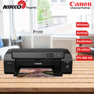 [Local Warranty] Canon imagePROGRAF PRO-300 Professional A3+ Photo for Photographers with 10-colour inks system Printer PRO300 PRO 300