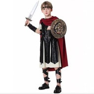 B2312 | Spartan warrior gladiator roman boy costume | Boys' rama army warrior costume