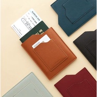Funny Made passport case card storage passport wallet