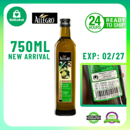[Ready Stock] Allegro Extra Virgin Olive Oil 100% (750ml) [Exp: 02/27]