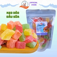 500G SaiGon Food Dalat Strawberry Milk Gummy Candy