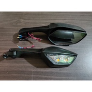 Motorcycle Accessories Mirrors Sidemirror with signallight universal