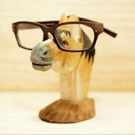 木製馬造型眼鏡架/飾品架/珠寶架