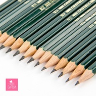 FABER CASTELL WOODEN PENCIL HB - 6H (ORIGINAL)