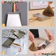 MAGICIAN Dustpan, Desktop Cleaning Stainless Steel Household Dustpan,  Silver Spade Home