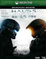 【二手遊戲】XBOX ONE XBOXONE 最後一戰5 守護者 HALO 5 GUARDIANS 中文 英文 台中恐龍