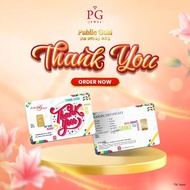 Public Gold Bullion Bar PG 0.5g (Au 999.9) - Thank You Version 2