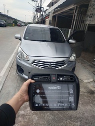 Mitsubishi mirage attrage จอแอนดรอยด์ตรงรุ่น9นิ้ว