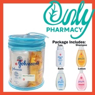 Johnson's Baby Travel Kit Set/ Starter Set Mandian Baby 4 items per set (Johnson's Baby Powder/ Shampoo/ Bath/ Lotion)