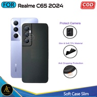 Realme C65 C53 C67 4G C55 Nfc Note 60 Softcase Slim Black Protect Casing Realme C53