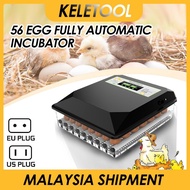 Intelligent Small Medium-sized Dual Power Supplies 56 Eggs Incubator Thermostatic Chicken Hatching Machine Egg Hatch