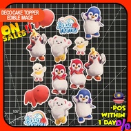 READY STOCK Happy Birthday Cake Topper Badanamu Decoration Set Party Accessories Banner Hiasan Kek D