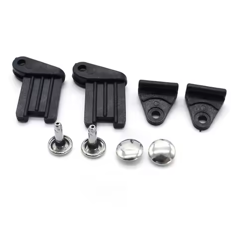 2 Sets Rear Glass Sunshade Sunblind Repair Kit Window Curtain Sun Shade Blind Clips Bracket Set M5 f