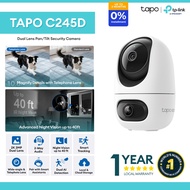 [NEW ARRIVAL] TP-Link Tapo C245D Dual Lens Pan/Tilt Security Camera | Indoor/outdoor cctv camera