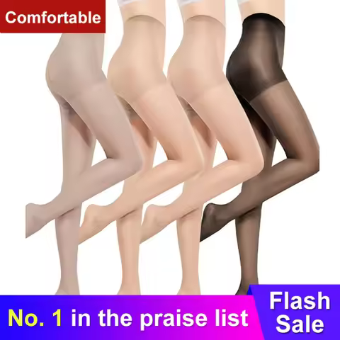 Pineapple Anti-scratch Stocking Women Pantyhose Thin Translucent Invisible Female Plus Size Anti-Cut