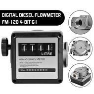 4 Digit Flow Meter ( Diesel Fuel Oil Flow Meter )