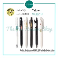 Eslite 2025 X Unpis Collaboration Pens (Pilot Juice Up, Uniball One, Zebra Blen U, Pentel Calme)