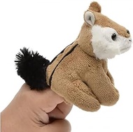 Unipak 1199CP Chipmunk Finger Plush Puppet, 3.5-inch Height