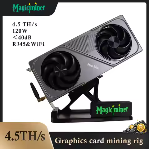 Magic Miner BG01/BG02 Solo Miner 4.5/7TH/s 120/150W Home Lottery Miner BTC/BCH WiFi & RJ45 Web Contr