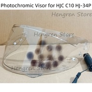 Photochromic Visor for HJC C10 HJ-34P  HJ 34P Helmet Lens Glass Shield Winshield Viewfinder Screen M