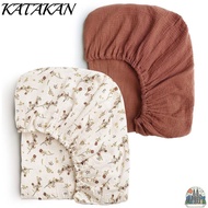 KATAKAN Baby Fitted Bassinet Sheet, Printed Removable Crib Fitted Sheets, Nursing Table Changing Pad