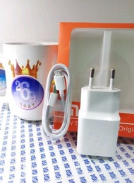 Charger Carger Hp Xiaomi Redmi Note 4 4A 4pro 4X 4Prime Original Ori Langsung Langsungan Kaki Bulat 