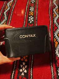 Contax T2 original semi hard leather case