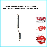 COMPATIBLE TC GREALM C11-2021 ON OFF / VOLUME BUTTON - BLACK