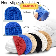 AMOR12U7 1pair Outsole Sole Protectors, Wear-resistant Rubber Soles Stickers, Quality Shoes Repair S