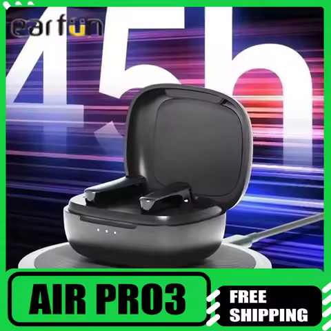 EarFun Air Pro3 Bluetooth Earphone Active Noise Reduction Bluetooth 5.3 IPX5 Waterproof Custom Hi-Fi