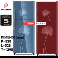 KULKAS POLYTRON 2 PINTU PRM 21BNR / BNB