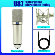 U87 condenser microphone Dual circuit board Professional microphone for recording HD vocals