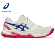 ASICS GEL-DEDICATE 8 WOMEN TENNIS SHOES IN CREAM/DARK COBALT