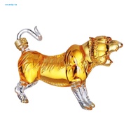 Whiskey Oxygenation Bottle Tiger Glass Whiskey Decanter 500/1000ml Handcrafted Heat Resistant Alcoho