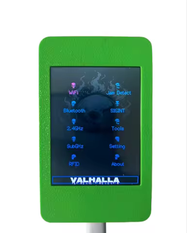 ESP32 HaleHound Dev Board: Firmware Version V3.4.0 WiFi/Bluetooth Net Monitor, 2.8" Touch, RSSI Read