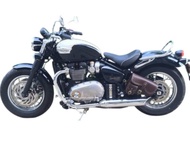 Triumph 馬鞍包 (Dark Brown) 真皮適用於 Speed Master, Bobber 機車