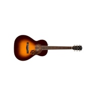 Fender Electric Guitar PS-220E Parlor， Ovangkol Fingerboard， 3-Tone Vintage Sunburst with Hard Case Brown