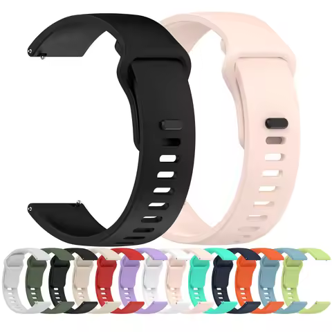 Silicone Loop Strap For Amazfit Bip 5 Sport Watchband Bracelet Correa Amazfit Bip5 Unity Smart 22MM 
