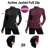 Brandor - Jacket Full Zipper - 2 Side Pocket - Jaket Olahraga Wanita By ANKO (ANJC20)