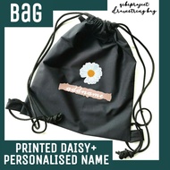 PERSONALIZED NAME DAISY G DRAGON PREMIUM DRAWSTRING BAG