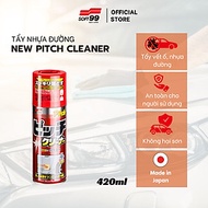 Tẩy Ố Bẩn Nhựa Đường Cho Xe Hơi New Pitch Cleaner Soft99 VC-ADR-10 (420ml)