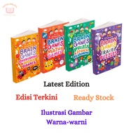Ultimate Brain Games Book - Buku Aktiviti Minda - Buku Puzzle Kanak-kanak - Buku Teka-Teki Bijak - C