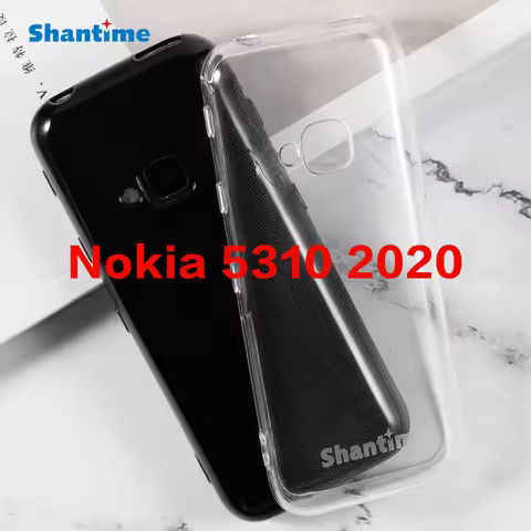 For Nokia 5310 2020 Gel Pudding Silicone Phone Protective Back Shell For Nokia 5310 2020 Soft TPU Ca