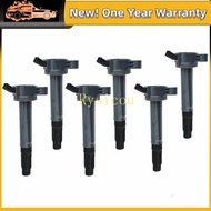 6PCS 90919-02248 Ignition Coil For Toyota-4Runner Tundra Tacoma FJ Cruiser Lexus-IS F 9091902248 909
