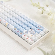 keyboard wireless keyboard keyboard wireless T Figure Cat M68-Key Three-Mode Wireless Bluetooth Mech